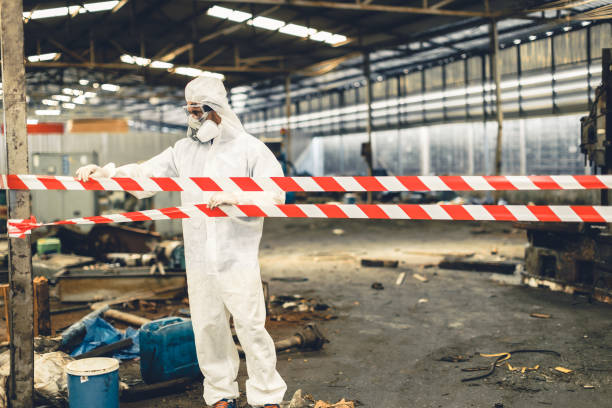 Professional Unattended Death Cleanup technician working in Crab Orchard, NE